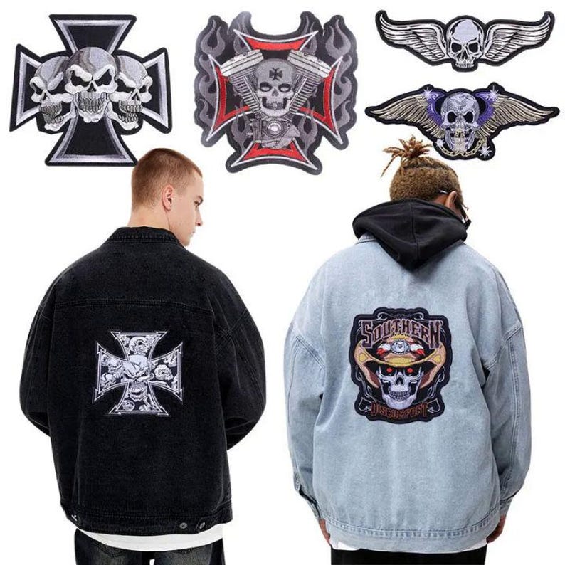 Custom Phoenix Back Patch, Large Embroidery Iron On Sew On Jacket Vest (12 Inch) image 3