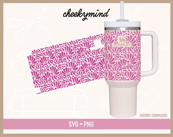 Talavera Wrap for Stanley 30oz Quencher SVGPNG and SVG format Talavera Tile Mexican Style Wrap Sublimation Sublimation
