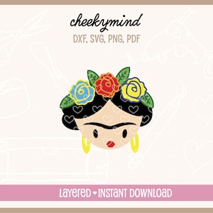 Frida Kahlo SVG, Frida Kahlo Design