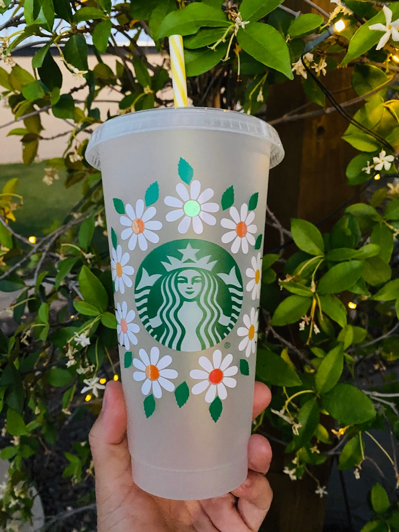 Mother's Day Starbucks Cup SVG Instant Download Daisy Etsy
