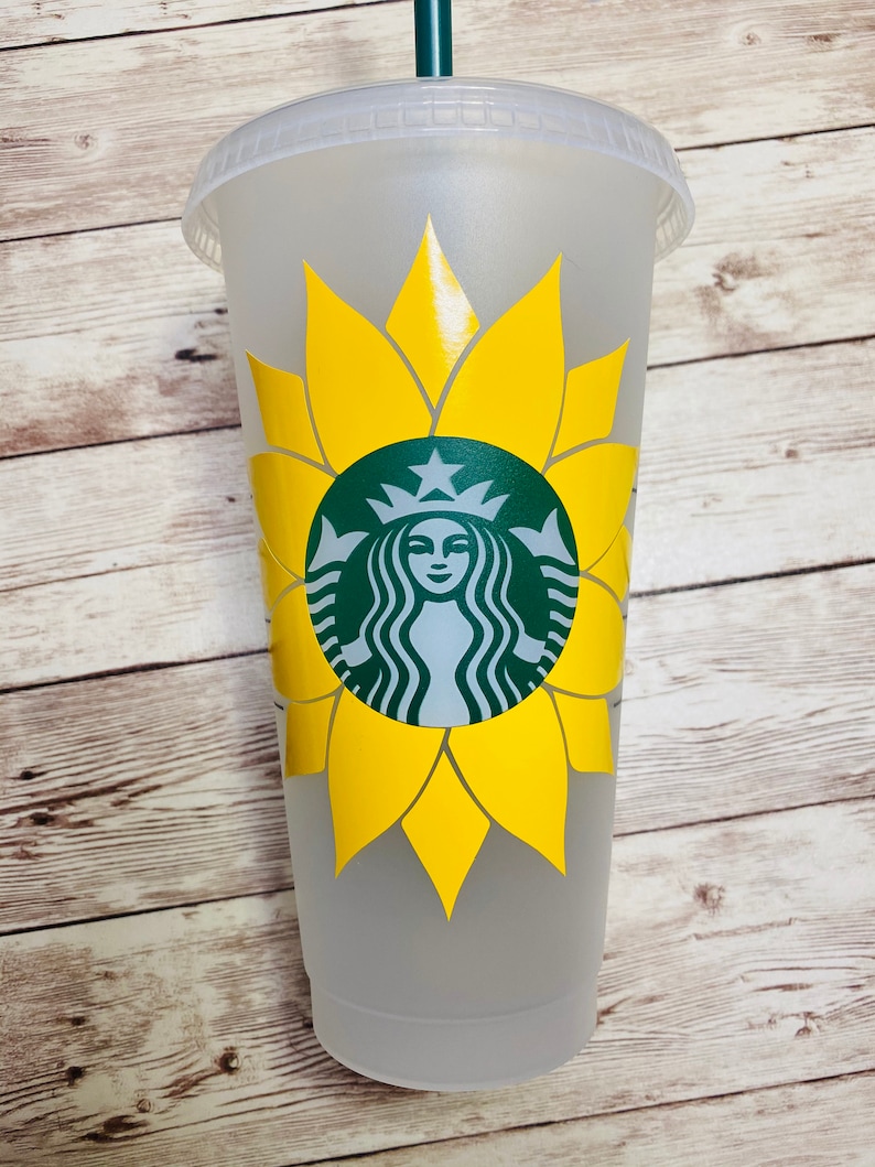 Free Free 154 Sunflower Svg For Starbucks Cup Free SVG PNG EPS DXF File