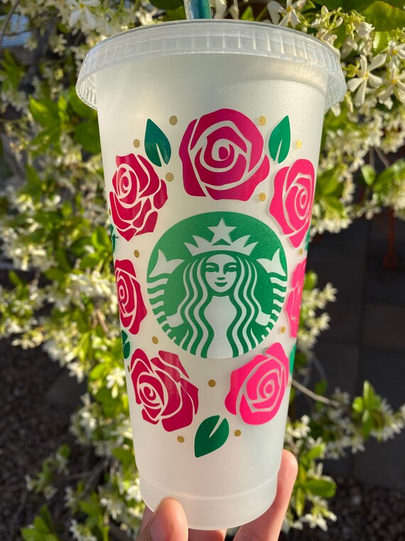 Download Mother S Day Starbucks Cup Svg Instant Download Roses Etsy