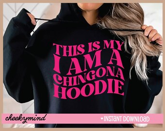 This is I am a Chignon Hoodie