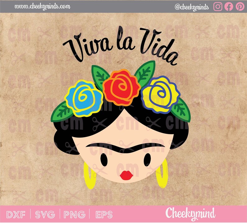 Download Frida Kahlo Svg Frida Kahlo Design Clip Art Art Collectibles Delage Com Br