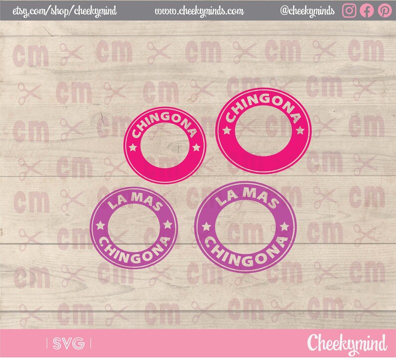 Download Chingona Starbucks SVG Bundle Instant Download La Mas | Etsy
