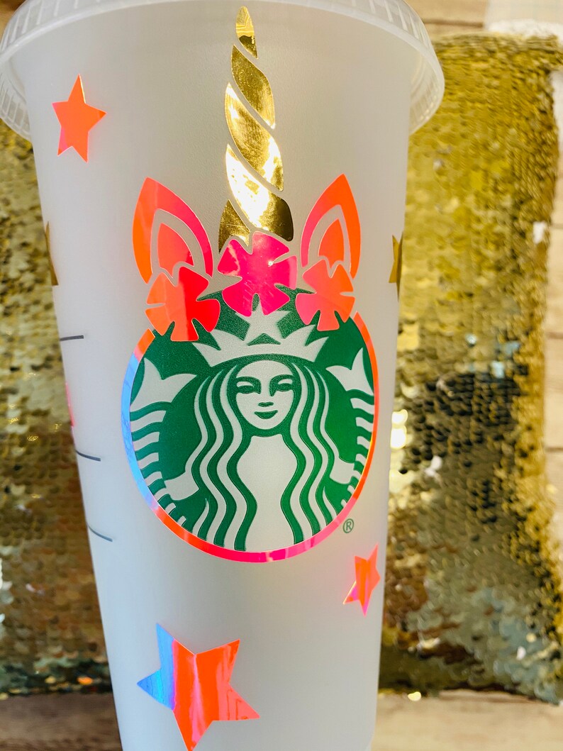 Download Unicorn Starbucks Cup SVG Instant Download Unicorn Cold | Etsy
