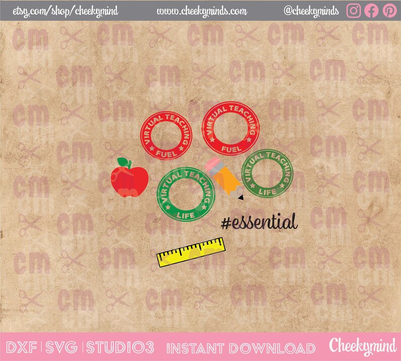 Download Virtual Teacher Starbucks SVG Bundle Instant Download | Etsy