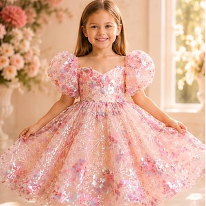 glitter fairy dress Butterfly Fairy Sequin Mini Dress with Train