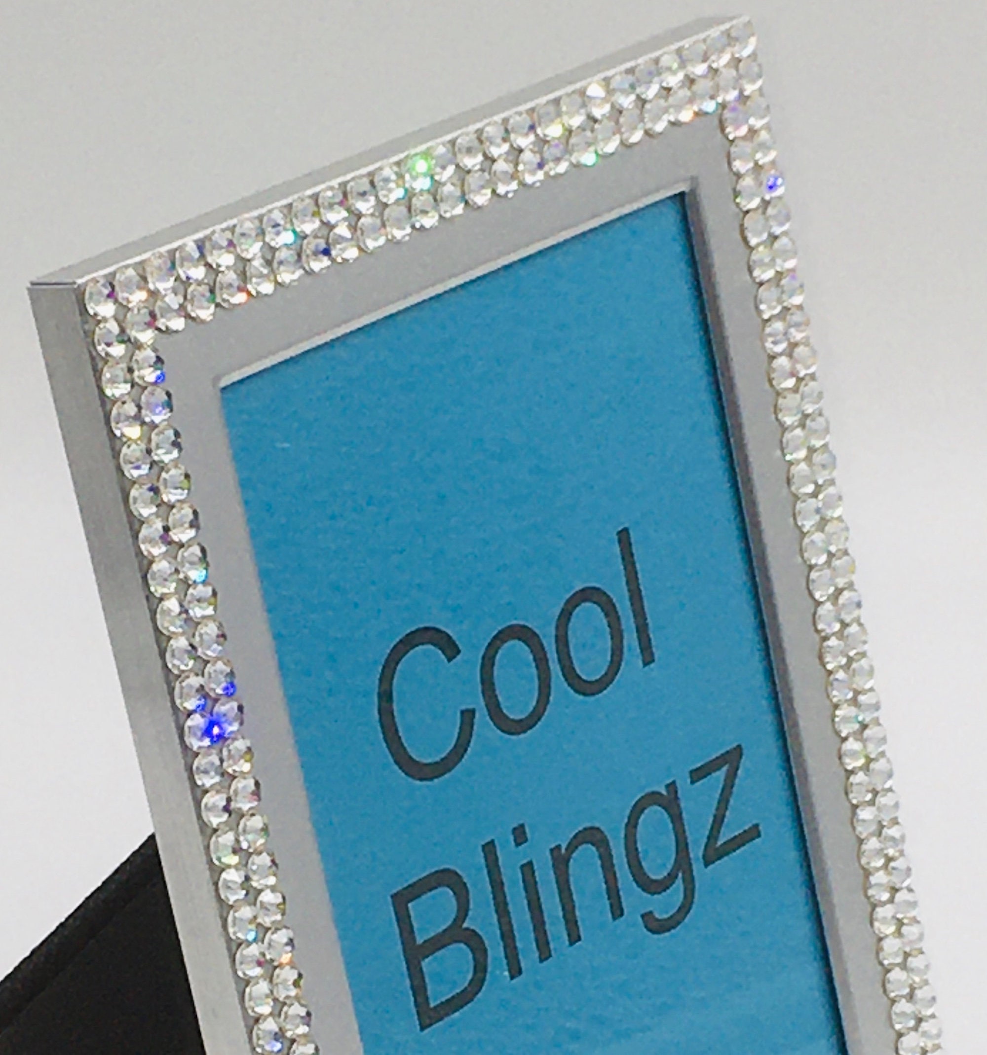 Swarovski Crystal Bling Photo Picture Frame 4 x 6 Etsy