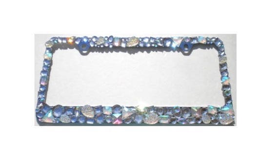 Classic Bling-bling License Plate Frame (2pcs)