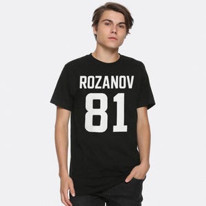 Heated Rivalry TV Ilya Rozanov 81 T-Shirt, Men's and Women's Sizes (HTR-36112)