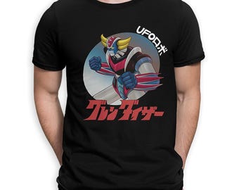 Grendizer UFO Robot T-Shirt, Men's and Women's Sizes (ANI-90700)