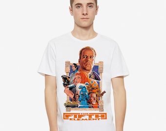 The Fifth Element by Luc Besson T-Shirt, Men's and Women's Sizes (MOV-773115)