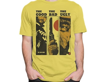 Clint Eastwood The Good the Bad and the Ugly T-Shirt, Men's Women's Sizes (MOV-52007)