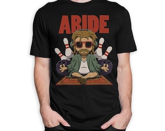 The Big Lebowski Dude Abide T-Shirt, Men's and Women's Sizes (LEB-08511)