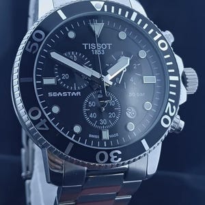 ✨TISSOT✨ティソ✨SEASTAR✨シルバー✨ヴィンテージ✨腕時計✨ Tissot seastar date - Etsy 日本