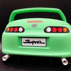 Supra MK4 Key Hanger • JDM Key Holder • PLA 3D Printed Wall Decor • Supra Gift for Car Lovers • Automotive Key Hook