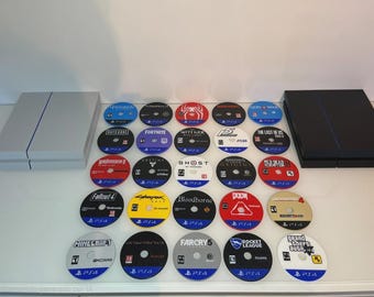 Mini PlayStation 4 Decorative Console + Retro Game Coasters