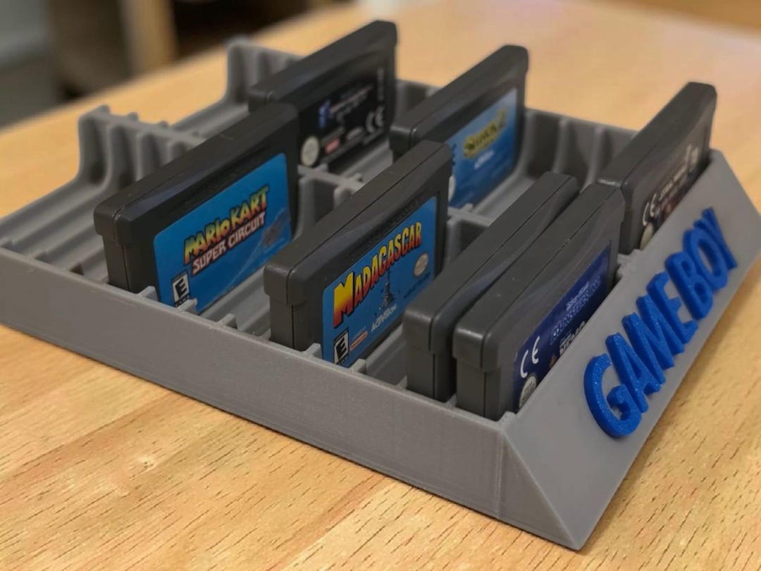 Nintendo Gameboy Game Cartridge Display Stand Holder - Etsy