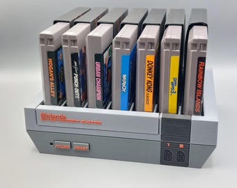 Nintendo NES Game Cartridge Display Stand Holder