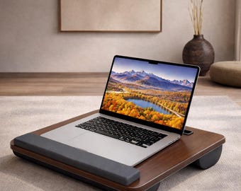 Laptop Stand, Tablet and Phone Stand, Portable Home Office Desk, Book Stand, Travel Desk, Multi-Device Compatibility