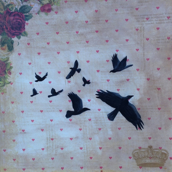 Original Art - A Murder of Crows