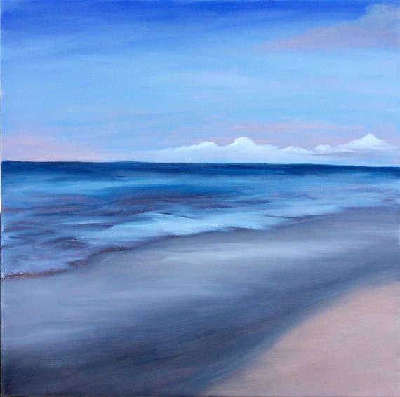 Ocean painting - Oil on Canvas