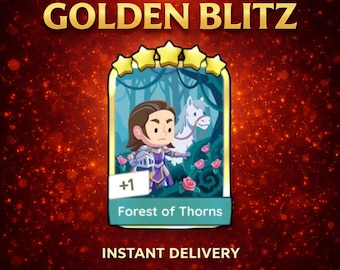 Monopoly Go Golden Blitz - Forest of Thorns - Set 23