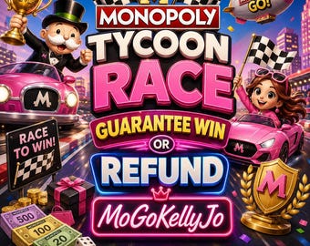 Monopoly Transylvania Racers – Guarantee Champion (1 Buyer + 3 Sellers)