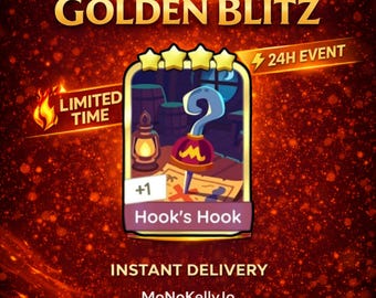 Monopoly Go Golden Blitz - Hook's Hook - Set 13