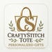 CraftyStitchTote store logo