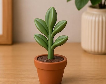 Miniature Planter STL – 1:12 Scale Dollhouse Decor (Digital Download)