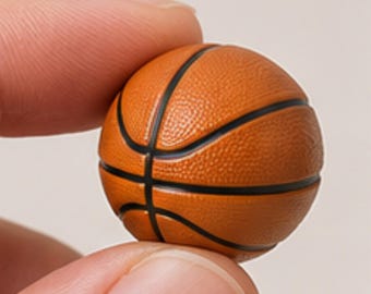 Miniature Classic Basketball STL 1:12 Scale Dollhouse Furniture (Digital Download)