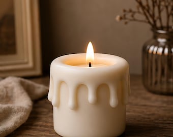 Miniature Candle STL – 1:12 Scale Dollhouse Decor (Digital Download)