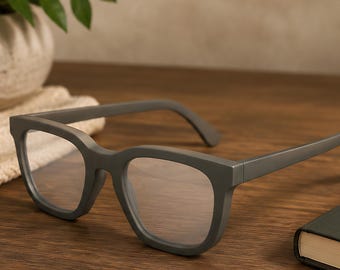 Miniature Glasses STL – 1:12 Scale Dollhouse Decor (Digital Download)