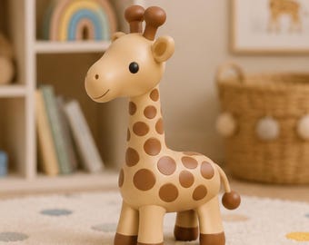 Miniature Toy Giraffe STL – 1:12 Scale Dollhouse Kids Room Decor (Digital Download)