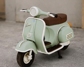 Patinete en miniatura STL – Decoración para casa de muñecas a escala 1:12 (Descarga digital)