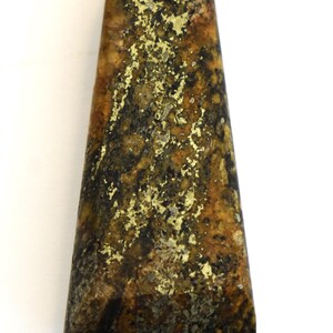 Espositore con minerale d'oro intagliato a mano, pegno di minerale del 1800, miniera di rame della Carolina del Nord