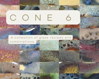 Kolekcja przepisów i kombinacji glazur „Cone 6”