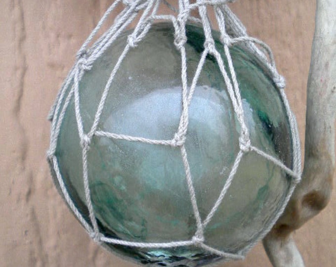 Glass Fishing Float, Driftwood Float Hanger, Alaskan Handmade Etsy