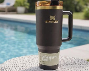 Stanley Chocolate Gold Quencher 40oz Tumbler Flowstate H2.0 Factory Sealed