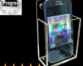 Soporte de pared para teléfono, soporte universal para instalación en pared de smartphones