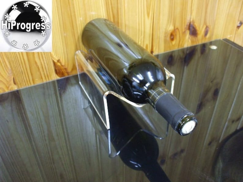 Single Wine Bottle Holder Stand Display Holder Etsy