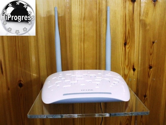 Universal Shelf Holder for Wireless Router Modem Gateway Repeater Booster