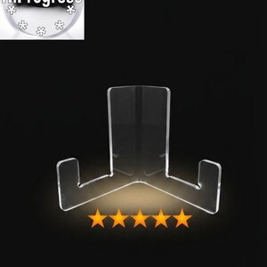 Acrylic Holder Stand Display for Plate, Plaque or Framed Picture