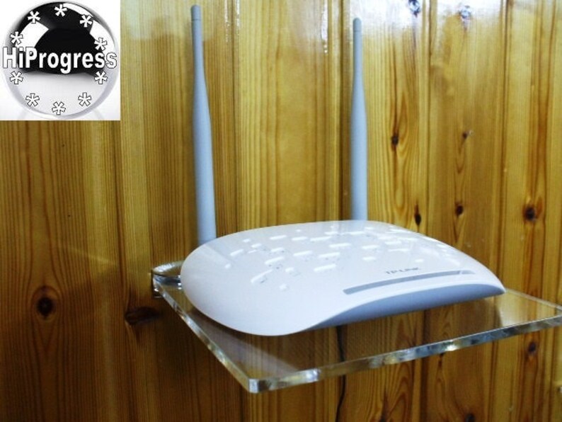 Universal Shelf Holder for Wireless Router Modem Gateway Etsy UK