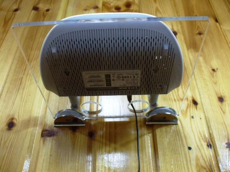 Universal Shelf Holder for Wireless Router Modem Gateway Repeater Booster
