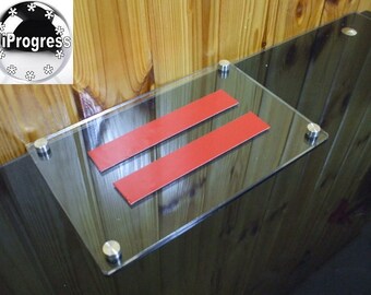 Custom Wall Adapter Holder Display Mount for Permanent Tablet Installation