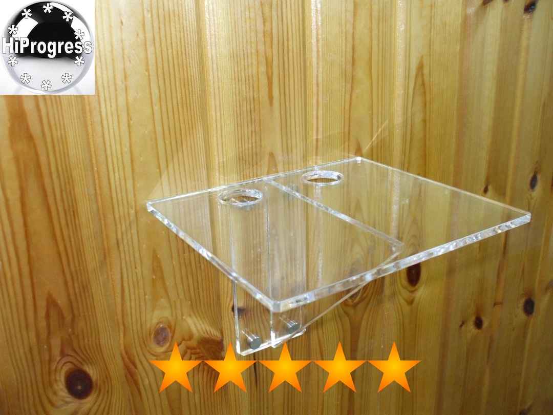 Universal Shelf Holder for Wireless Router Modem Gateway Repeater