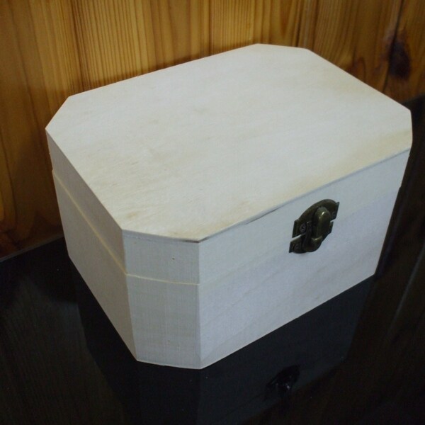 Plain Wooden Box Etsy
